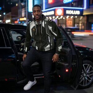 Stylish Full-Zip Hoodie for Men